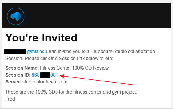 Revu Invitation Email