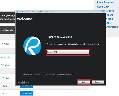 bluebeam number of pages selected